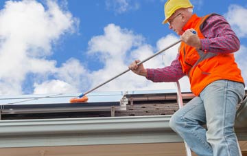 Burghwallis soft wash roof cleaning